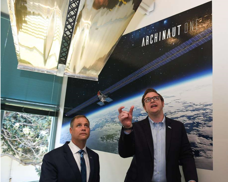 MIS President showcases Archinaut One capabilities