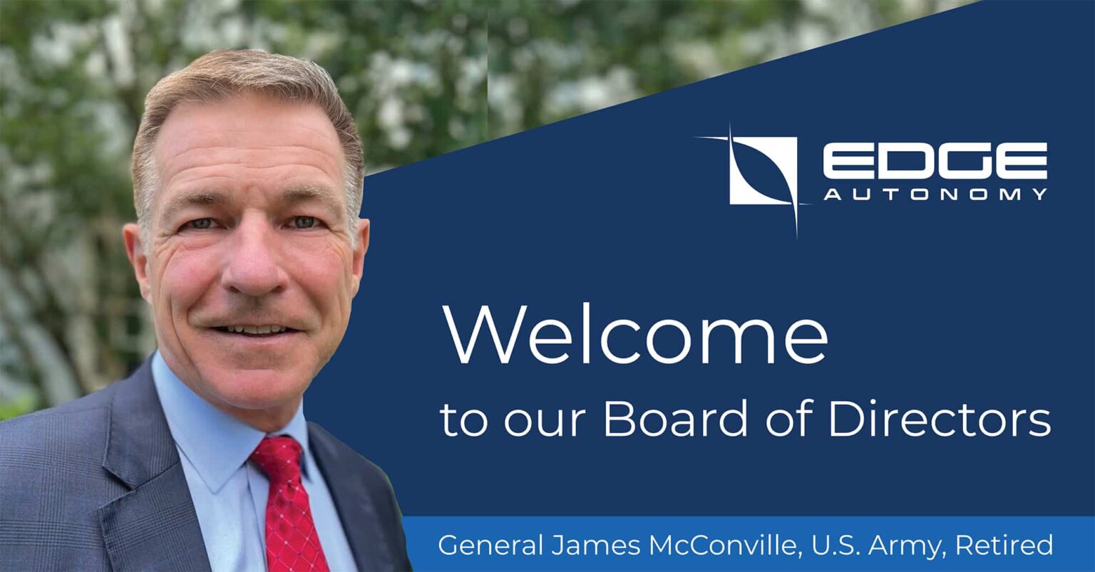 General James C. McConville, U.S. Army, Retired, Joins Edge Autonomy ...