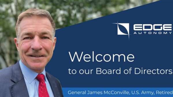Welcome to the Board of Directors General McConville
